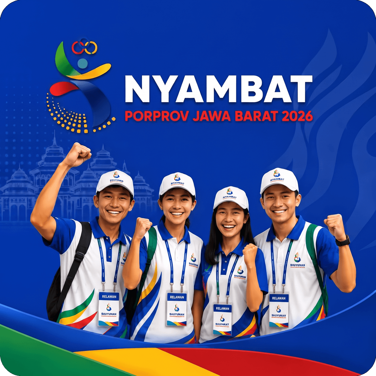 Relawan Porprov Jabar XV — SAUYUNAN